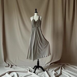 Allure Bridals Asymmetrical‎ Cream Dress